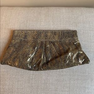 Lauren Merkin snake skin clutch